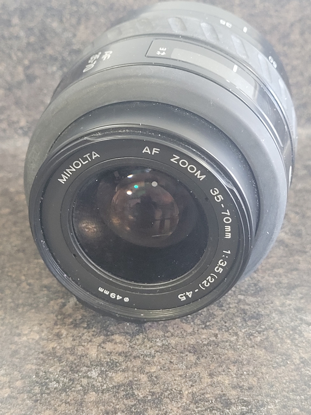 Minolta AF Zoom 35-70mm f/3.5-4.5 Camera Lens - Black